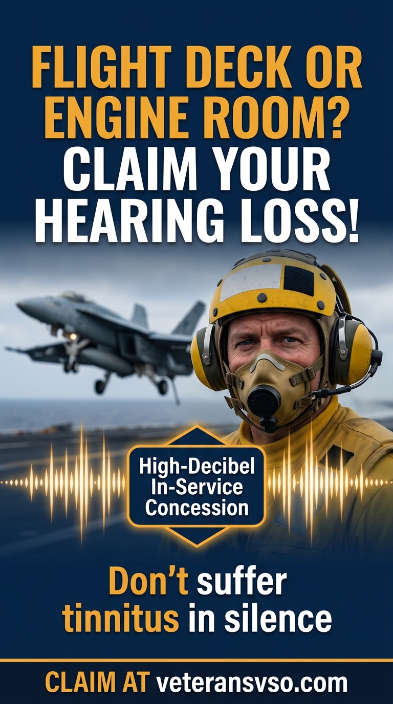 Flight Deck or Engine Room? Claim Your Hearing Loss!