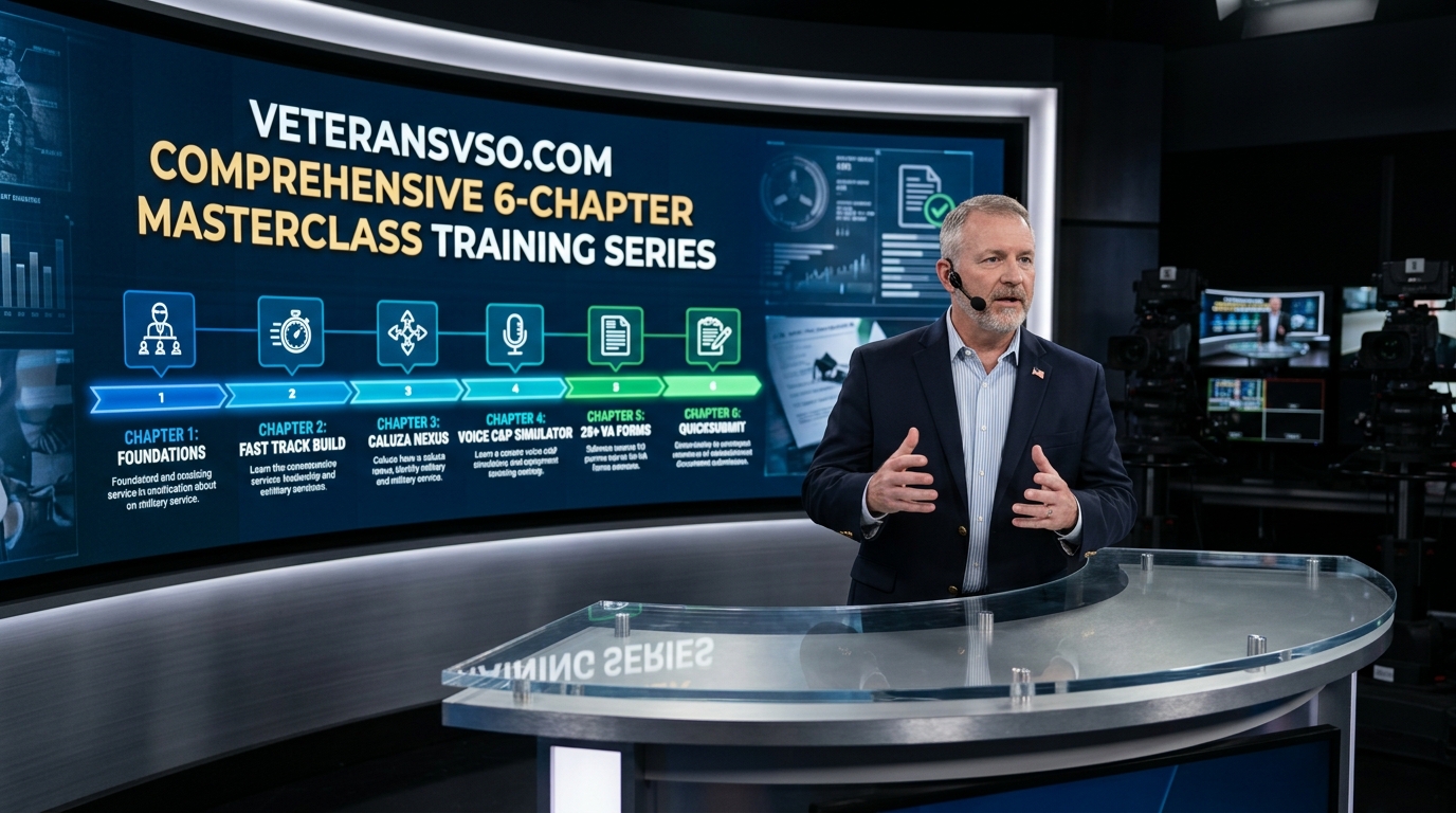 VeteransVSO.com Comprehensive 6-Chapter Masterclass Training Series