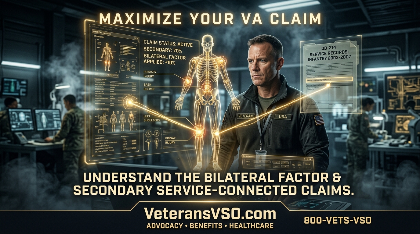 3D VASRD Anatomy and Secondary Ratings